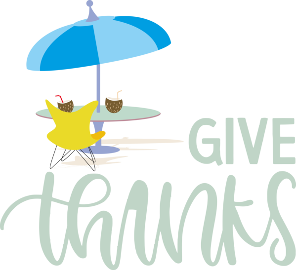 Transparent Thanksgiving Umbrella Design Parasol for Happy Thanksgiving for Thanksgiving