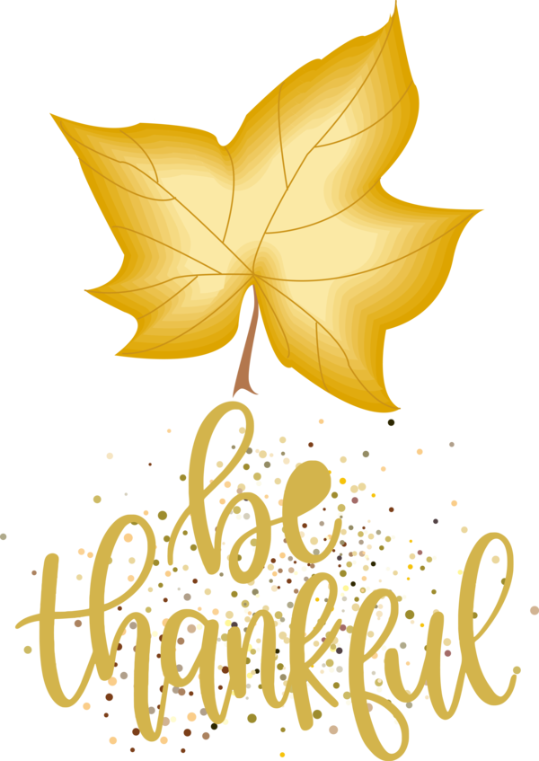 Transparent Thanksgiving Leaf Flower Tree for Happy Thanksgiving for Thanksgiving