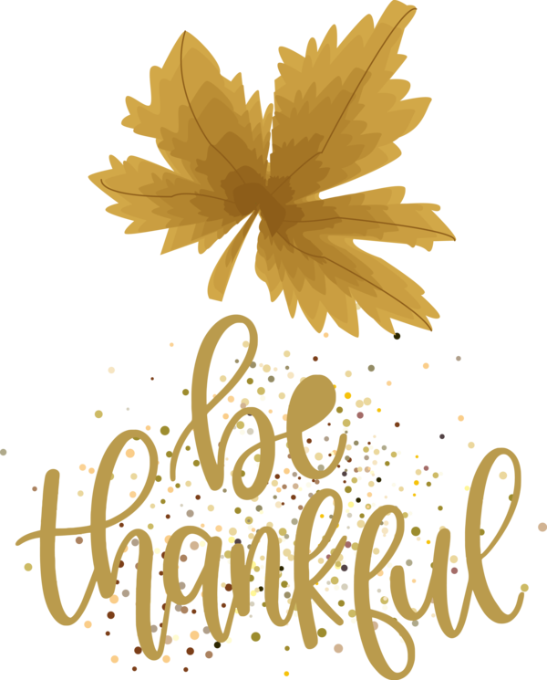 Transparent Thanksgiving Floral design Logo Leaf for Happy Thanksgiving for Thanksgiving
