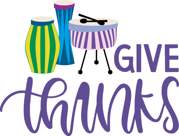 Transparent Thanksgiving Logo Design Drum for Happy Thanksgiving for Thanksgiving