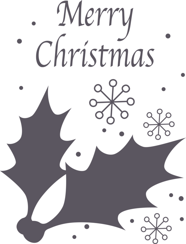 Transparent Christmas Visual arts Black and white Design for Merry Christmas for Christmas