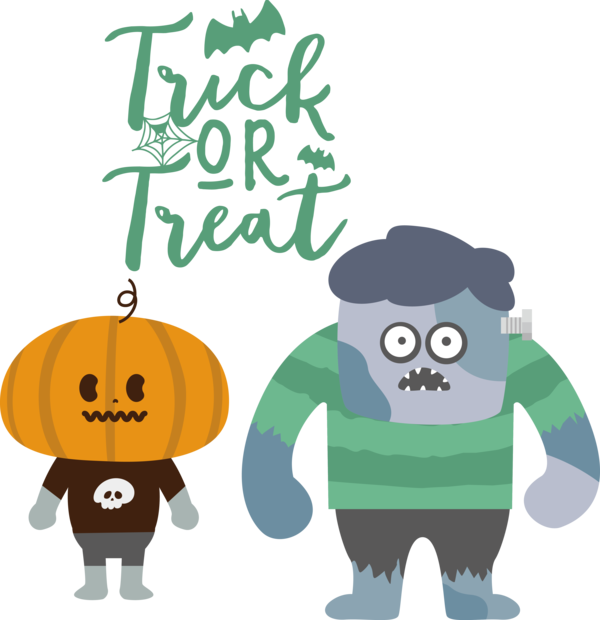 Transparent Halloween Jack-o'-lantern Jack Skellington T-shirt for Trick Or Treat for Halloween