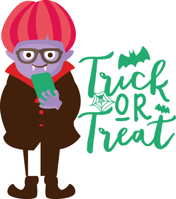 Transparent Halloween Character Cartoon Meter for Trick Or Treat for Halloween
