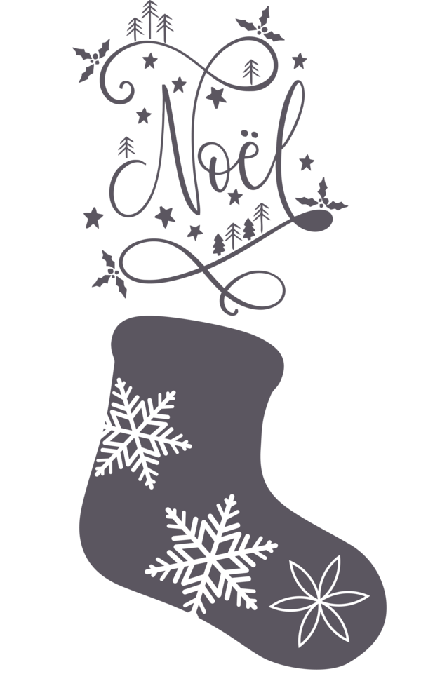 Transparent Christmas Silhouette Christmas Day Stencil for Noel for Christmas