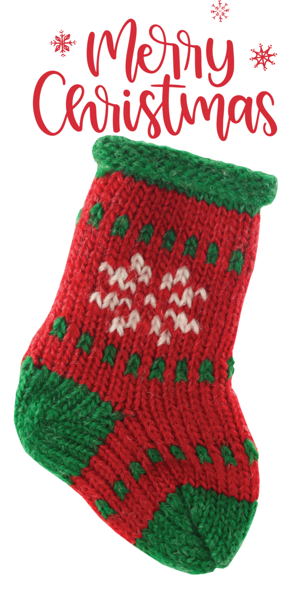 Transparent Christmas Christmas stocking Crochet Christmas Ornament M for Merry Christmas for Christmas