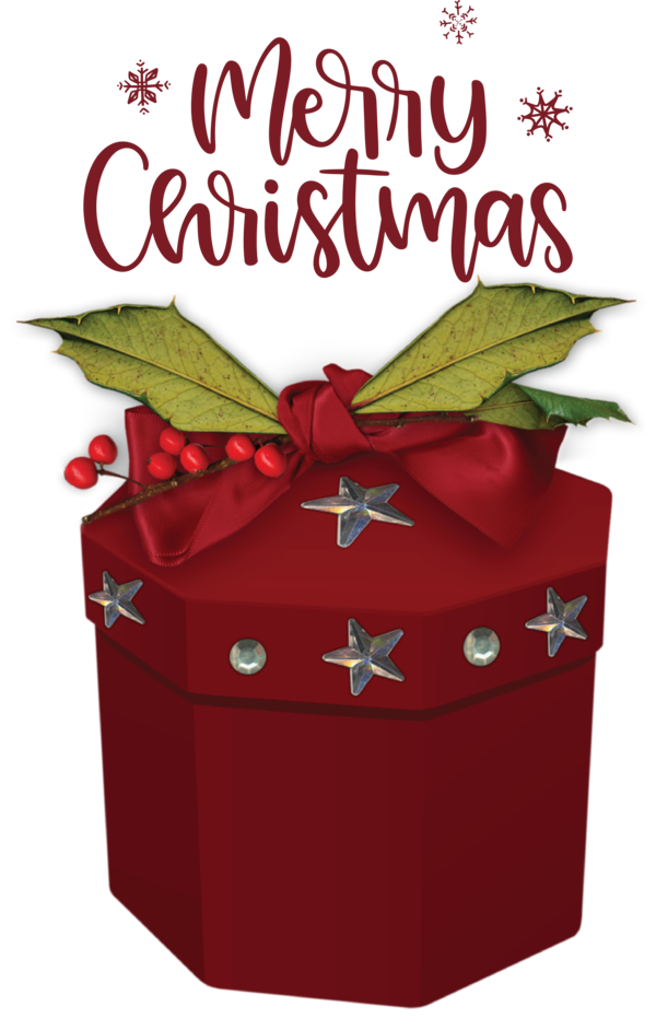 Transparent Christmas Font Meter Gift for Merry Christmas for Christmas