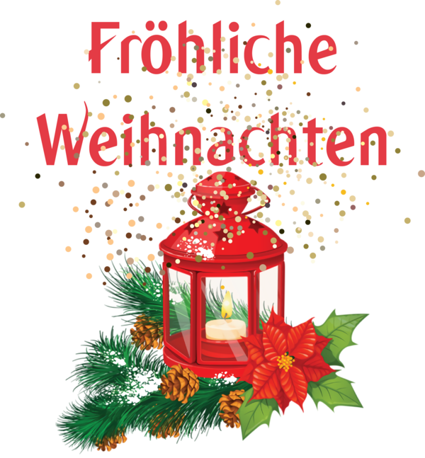 Transparent Christmas Lantern Christmas Day Drawing for Frohliche Weihnachten for Christmas