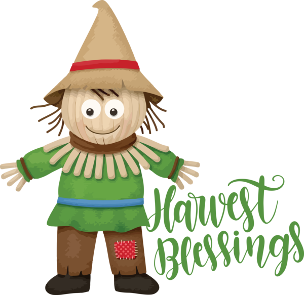 Transparent Thanksgiving Christmas Day Cartoon Character for Harvest for Thanksgiving