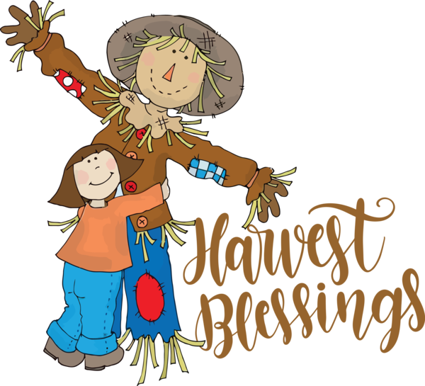 Transparent Thanksgiving Christmas Day Christmas decoration Cartoon for Harvest for Thanksgiving