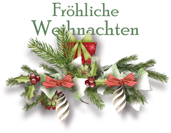 Transparent Christmas Christmas Day Floral design Christmas Ornament M for Frohliche Weihnachten for Christmas