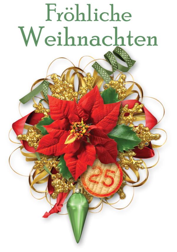 Transparent Christmas Christmas Day Floral design Blog for Frohliche Weihnachten for Christmas