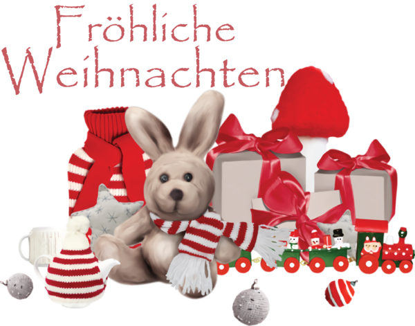 Transparent Christmas Christmas Day Christmas ornament for Frohliche Weihnachten for Christmas