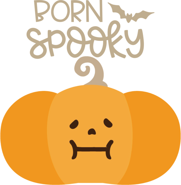 Transparent Halloween Pumpkin Cartoon Smiley for Jack O Lantern for Halloween