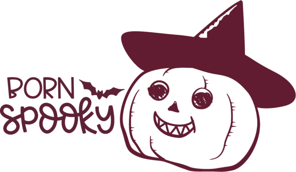 Transparent Halloween Character Snout Cartoon for Jack O Lantern for Halloween