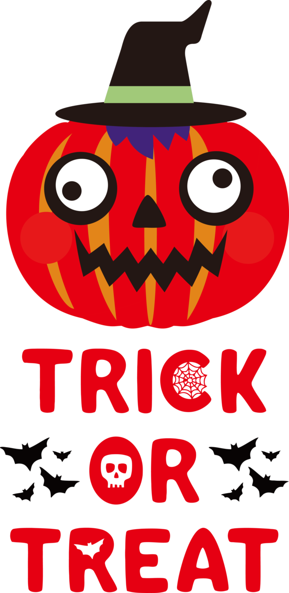 Transparent Halloween Design Meter Line for Trick Or Treat for Halloween
