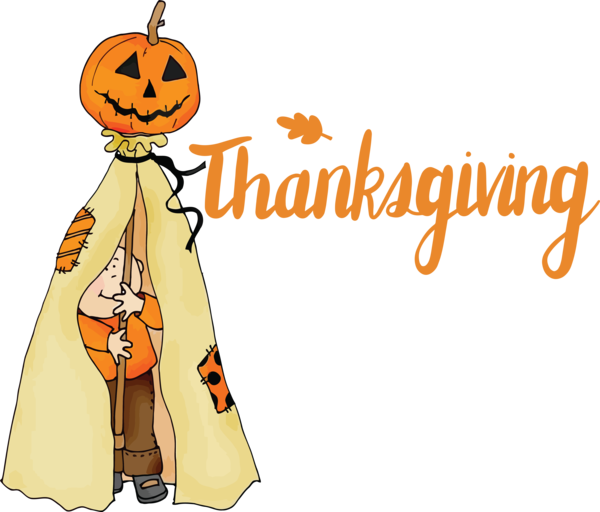 Transparent Thanksgiving Cartoon Line Meter for Happy Thanksgiving for Thanksgiving