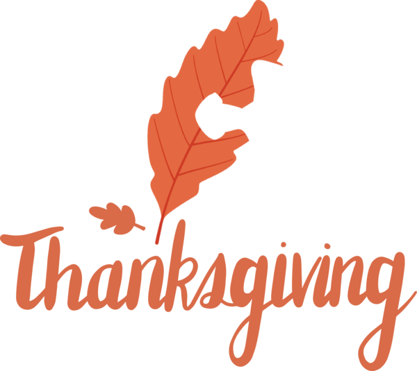 Transparent Thanksgiving Logo Flower Leaf for Happy Thanksgiving for Thanksgiving