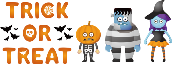 Transparent Halloween  for Trick Or Treat for Halloween