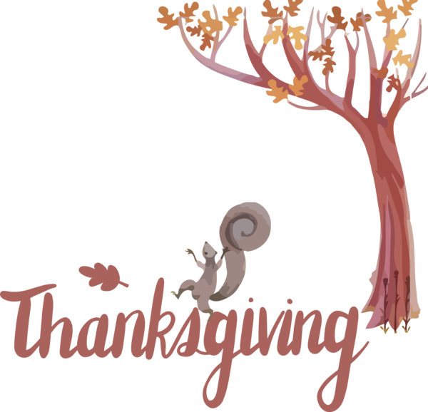 Transparent Thanksgiving Logo Cartoon Tree for Happy Thanksgiving for Thanksgiving