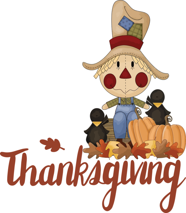 Transparent Thanksgiving Scarecrow  Scarecrow for Happy Thanksgiving for Thanksgiving