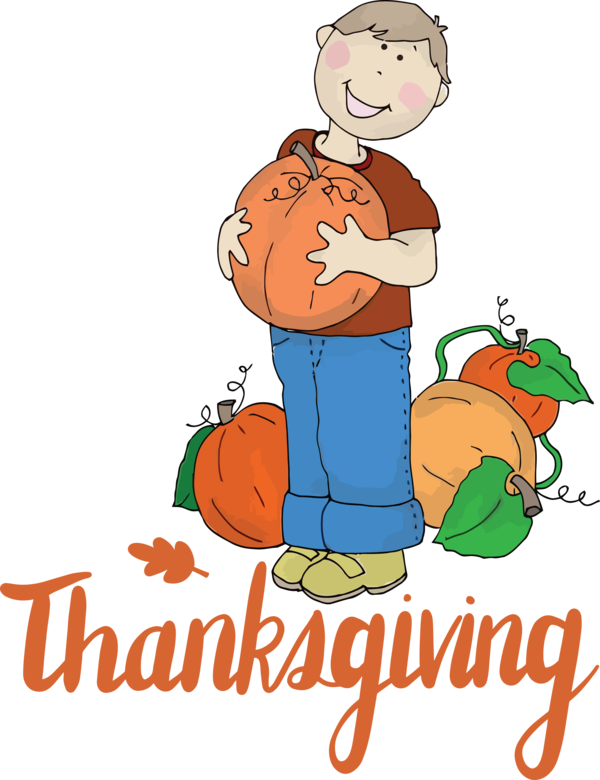 Transparent Thanksgiving Cartoon Meter Line for Happy Thanksgiving for Thanksgiving
