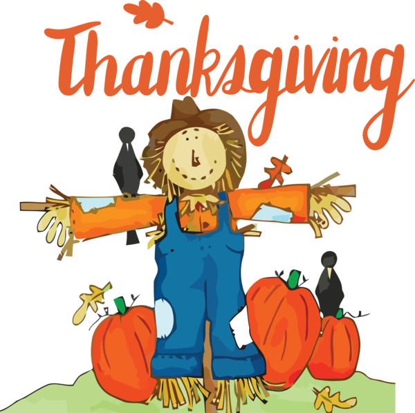 Transparent Thanksgiving Scarecrow JPEG Transparency for Happy Thanksgiving for Thanksgiving
