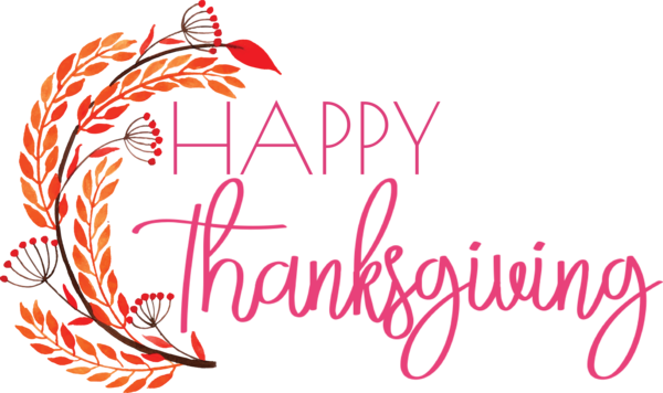 Transparent Thanksgiving Logo Design Line for Happy Thanksgiving for Thanksgiving