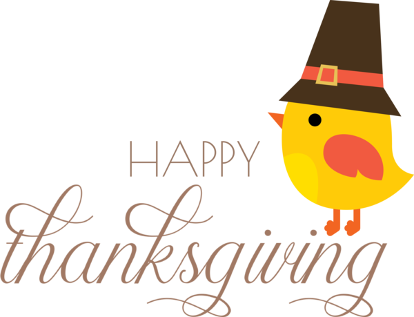 Transparent Thanksgiving Cartoon Chicken Painting for Happy Thanksgiving for Thanksgiving