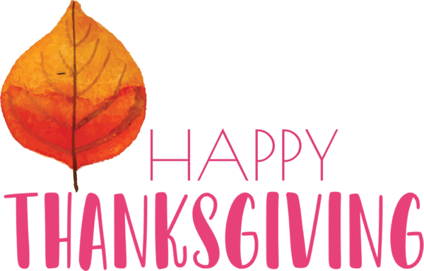 Transparent Thanksgiving Leaf Petal Font for Happy Thanksgiving for Thanksgiving