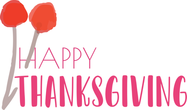 Transparent Thanksgiving Logo Font Petal for Happy Thanksgiving for Thanksgiving