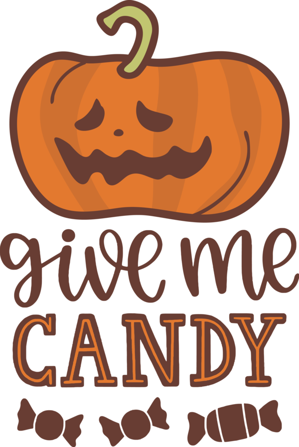Transparent Halloween Logo Cartoon Produce for Trick Or Treat for Halloween