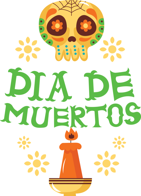 Transparent Day of Dead Produce Tree Meter for Día de Muertos for Day Of Dead