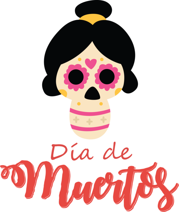 Transparent Day of Dead Birthday Party Design for Día de Muertos for Day Of Dead