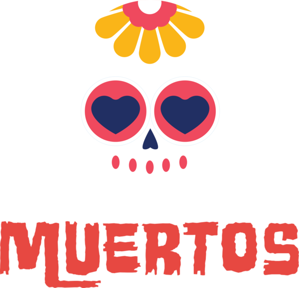 Transparent Day of Dead Logo Icon Meter for Día de Muertos for Day Of Dead