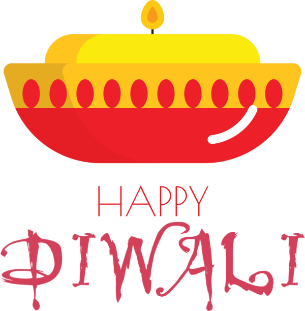 Transparent Diwali Logo Text Line for Happy Diwali for Diwali