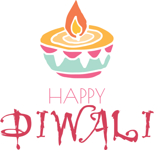 Transparent Diwali Logo Name Line for Happy Diwali for Diwali