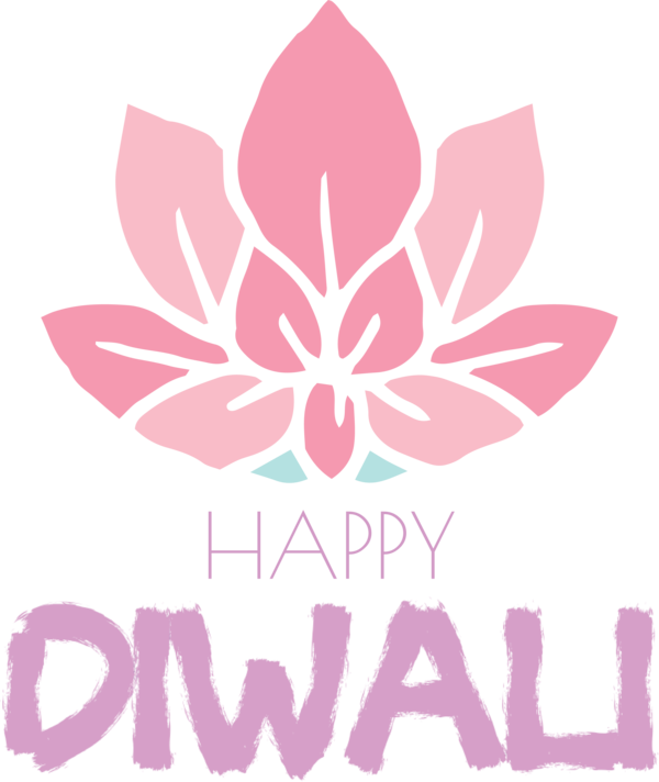 Transparent Diwali Leaf Floral design Design for Happy Diwali for Diwali