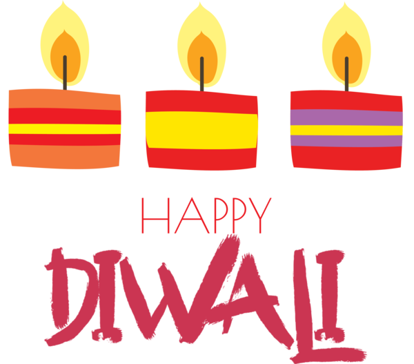 Transparent Diwali Logo Yellow Meter for Happy Diwali for Diwali