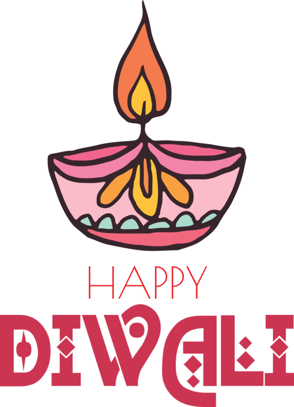 Transparent Diwali Logo Meter Line for Happy Diwali for Diwali