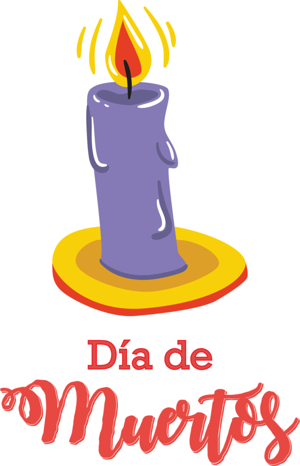 Transparent Day of the Dead Logo Meter Line for Día de Muertos for Day Of The Dead