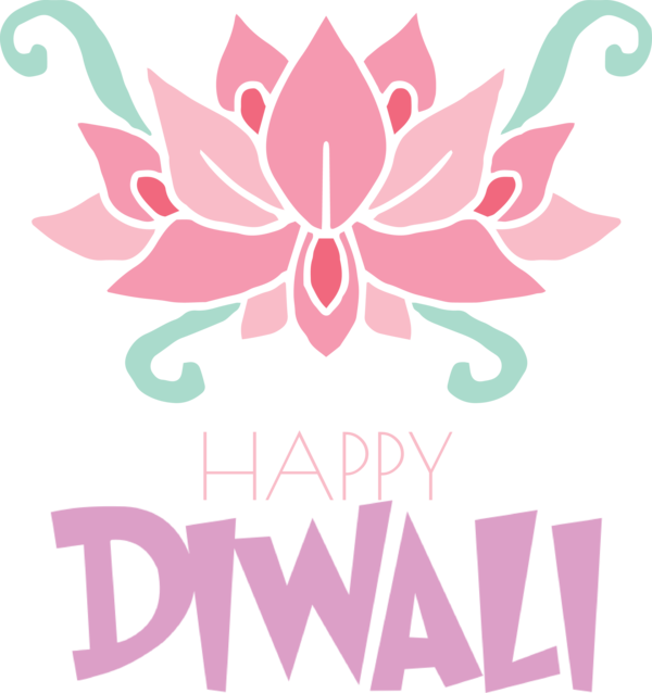Transparent Diwali Visual arts Floral design Design for Happy Diwali for Diwali