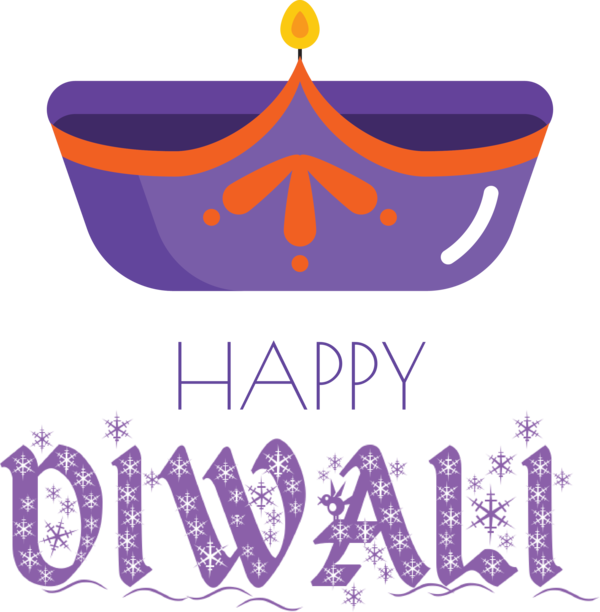 Transparent Diwali Logo Design Lilac M for Happy Diwali for Diwali