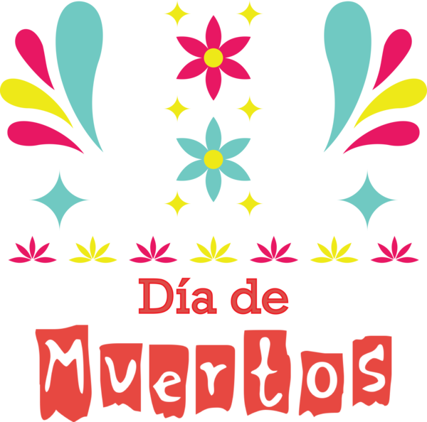 Transparent Day of the Dead Floral design Design Leaf for Día de Muertos for Day Of The Dead