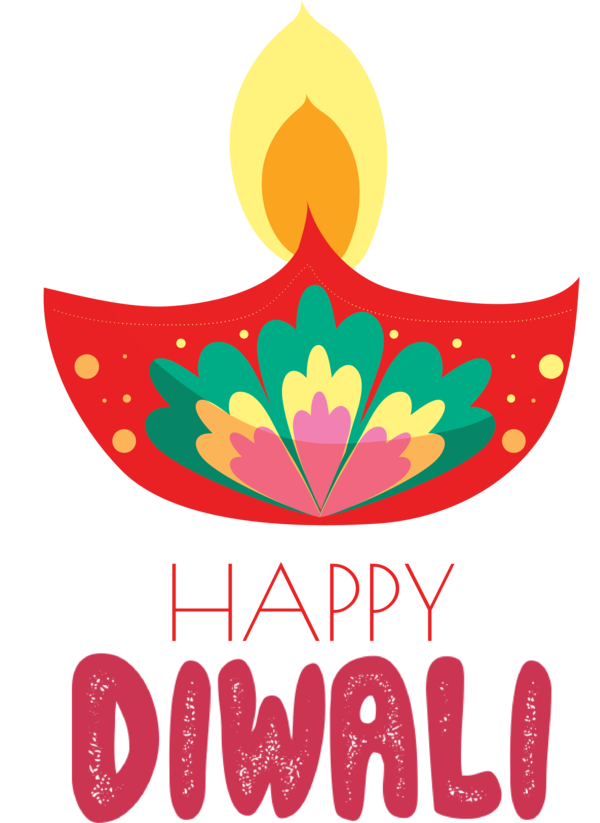 Transparent Diwali Logo Leaf Meter for Happy Diwali for Diwali