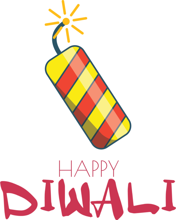 Transparent Diwali Logo Yellow Meter for Happy Diwali for Diwali