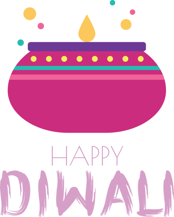 Transparent Diwali Design Logo Lilac M for Happy Diwali for Diwali