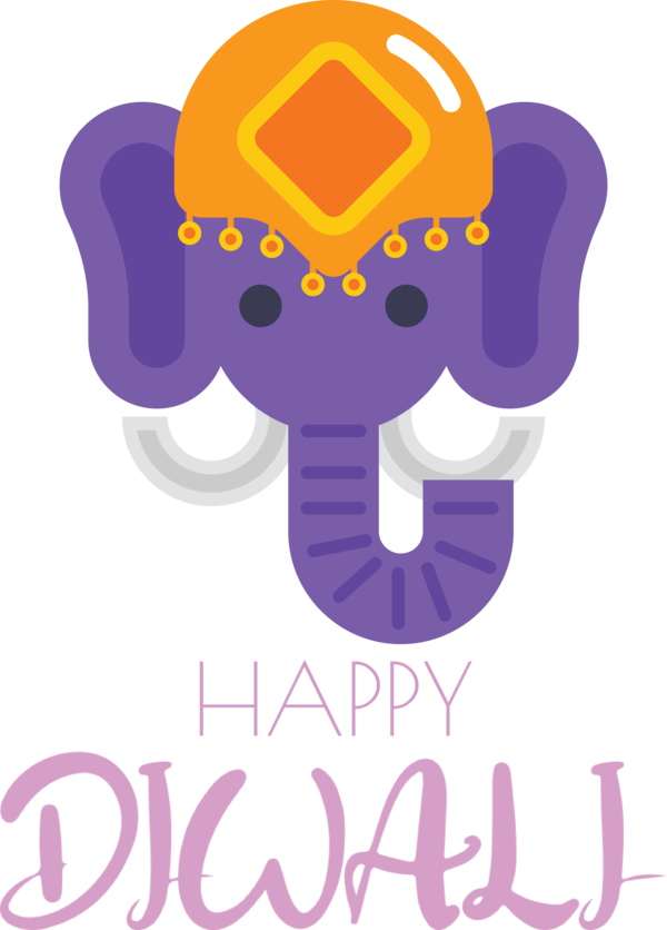 Transparent Diwali Logo Cartoon Character for Happy Diwali for Diwali
