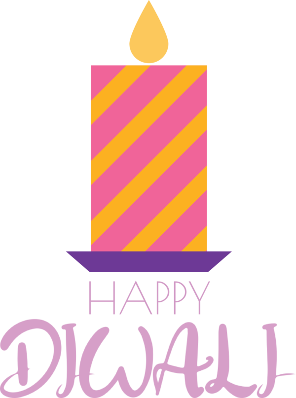 Transparent Diwali Logo Party hat Line for Happy Diwali for Diwali