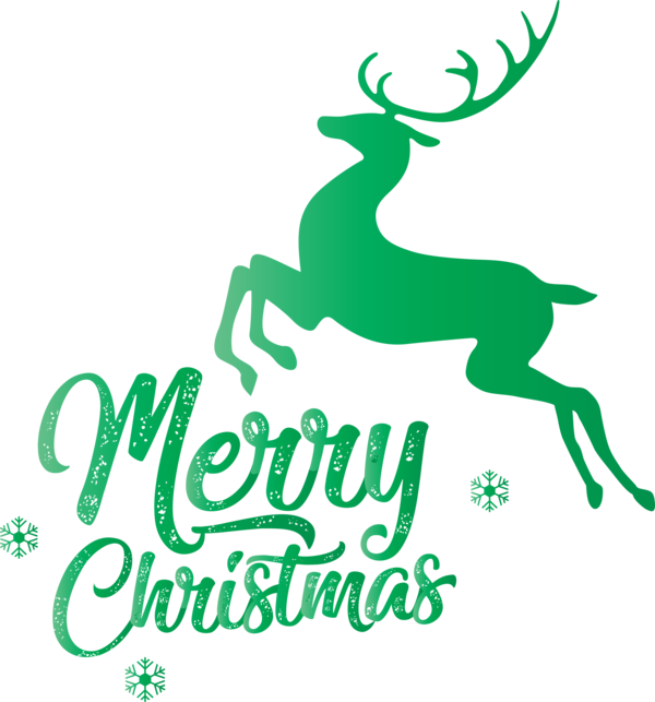 Transparent Christmas Reindeer Deer Line art for Merry Christmas for Christmas