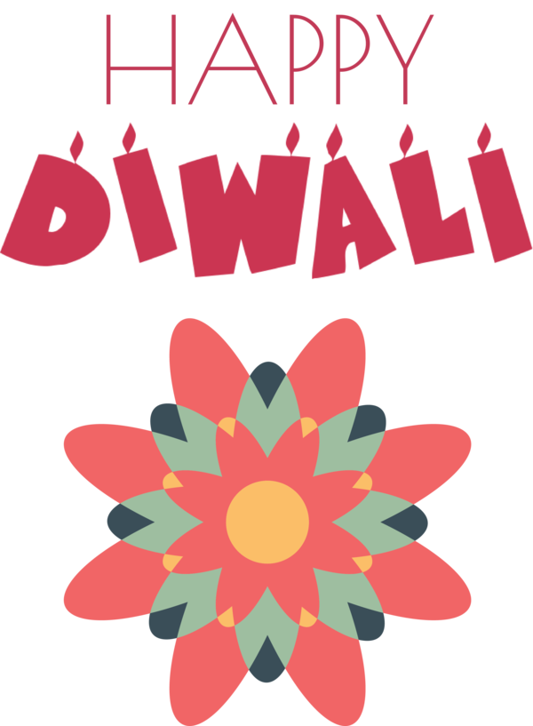 Transparent Diwali Floral design Design Petal for Happy Diwali for Diwali